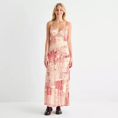 Arizona Womens Sleeveless Fit + Flare Dress Juniors