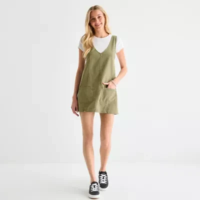 Arizona Sleeveless Skirtalls-Juniors