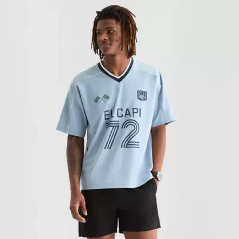 Arizona Mens V Neck Short Sleeve Jersey