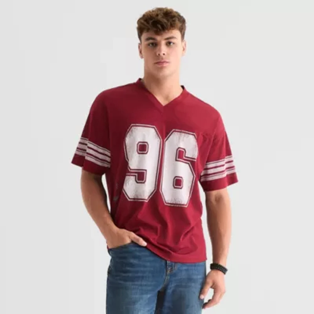 Arizona Mens V Neck Short Sleeve Jersey