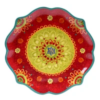 Certified International Tunisian Sunset Round Platter