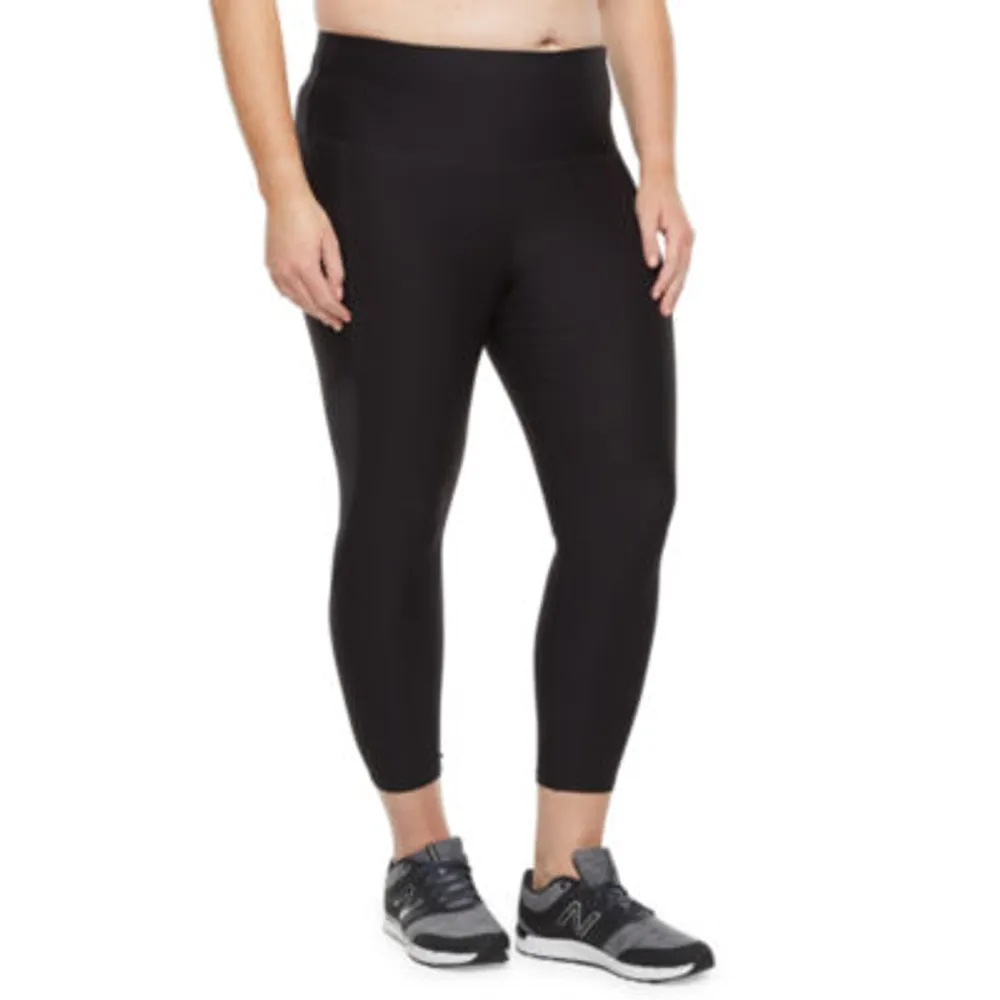 Xersion EverContour Womens High Rise 7/8 Ankle Leggings Plus