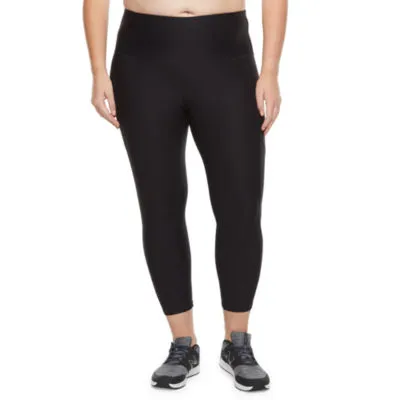 Xersion EverContour Womens High Rise 7/8 Ankle Leggings Plus