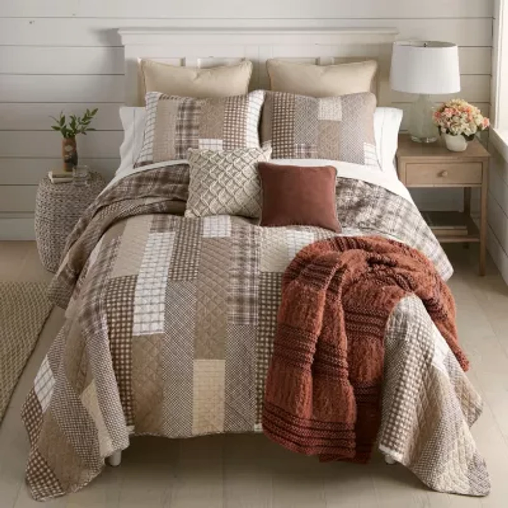 Your Lifestyle By Donna Sharp Highland Plaid Hypoallergenic Quilt Set