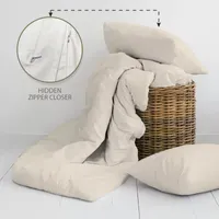 Purity Home Percale 3-pc. Duvet Cover Set
