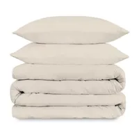 Purity Home Sateen 3-pc. Duvet Cover Set