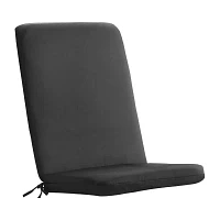 Outdoor Dècor Ebony High Back Patio Seat Cushion