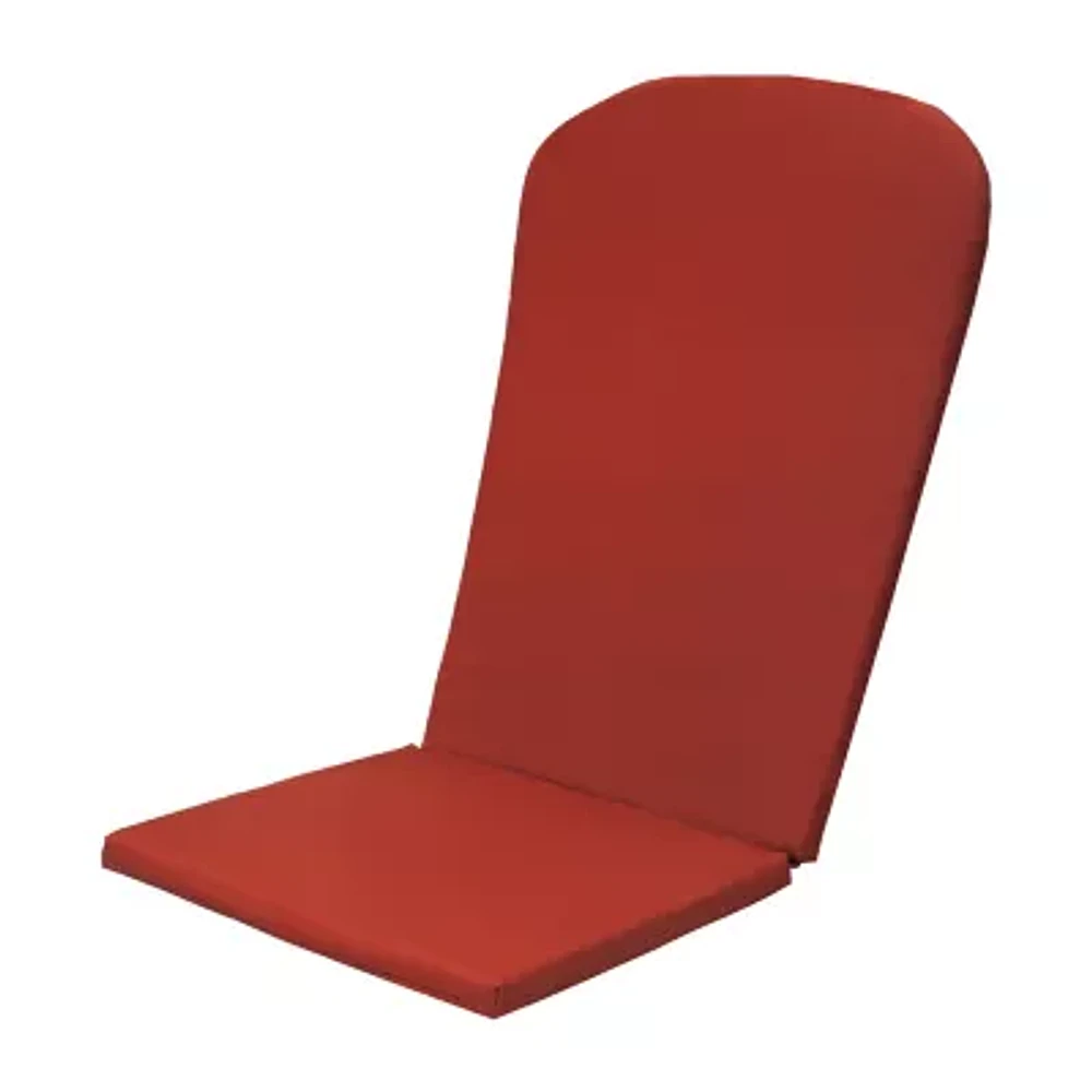 Outdoor Dècor Ruby Red High Back Adirondack Cushion