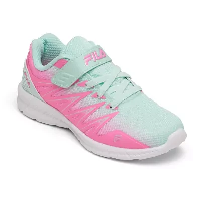 FILA Fantom 8 Strap Little Girls Running Shoes