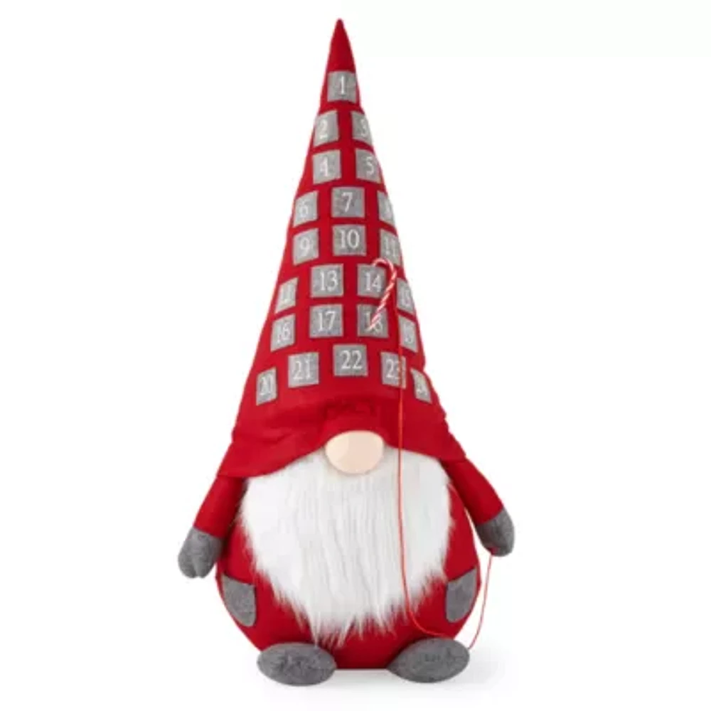 North Pole Trading Co. 27" Advent Hat Gnome