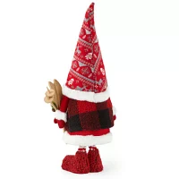 North Pole Trading Co. 20" Red Ski Gnome