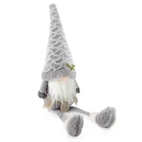 North Pole Trading Co. 25" Garland Sitter Gnome