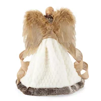 North Pole Trading Co. 16in Noel Christmas Angel Figurine