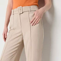 Worthington Womens High Rise Flare Palazzo Pant-Tall