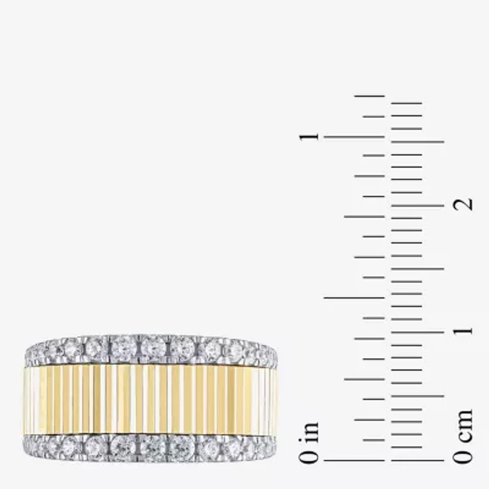 H-I / I1) CT. T.W. Lab Grown White Diamond 10K Gold Band