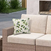 Outdoor Dècor Tropical Printed Square Outdoor Pillow