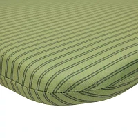 Outdoor Dècor Tropical Textured Printed Fade Resistant Patio Chair Cushion