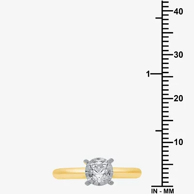 I Said Yes (H-I / I1) Womens 1 CT. T.W. Lab Grown White Diamond 14K Gold Over Silver Sterling Round Bridal Set