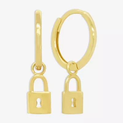 14K Gold 12.7mm Hoop Earrings