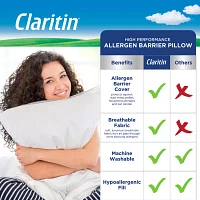 Claritin Allergen Barrier Soft/Medium Density Pillow