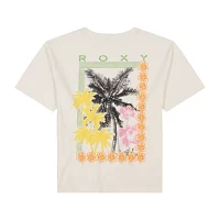 Roxy Big Girls Crew Neck Short Sleeve Graphic T-Shirt