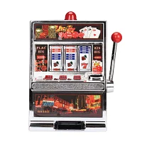 Retro Arcade Slot Machine Savings Bank