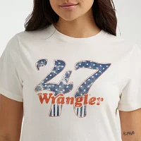 Wrangler® Womens Short Sleeve Graphic T-Shirt