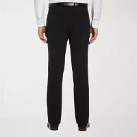 Savane Eco Tech Heather Mens Slim Fit Flat Front Dress Pant