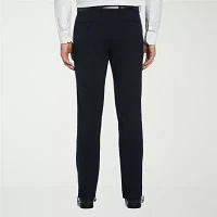Savane Eco Tech Heather Mens Slim Fit Flat Front Dress Pant