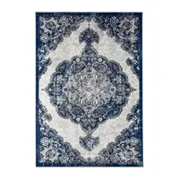 Alexandria Medallion Indoor Rectangular Accent Rug