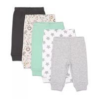 The Peanutshell Baby Unisex 5-pc. Tapered Pull-On Pants