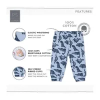 The Peanutshell Baby Boys 5-pc. Cuffed Pull-On Pants