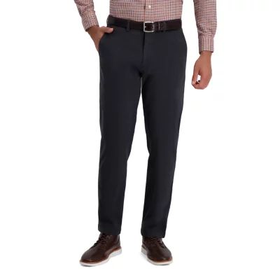 Haggar® Mens Premium Straight Fit Flat Front Chino Pant