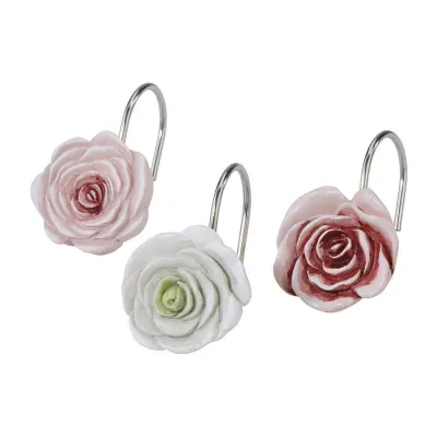 Avanti Spring Garden Shower Curtain Hooks