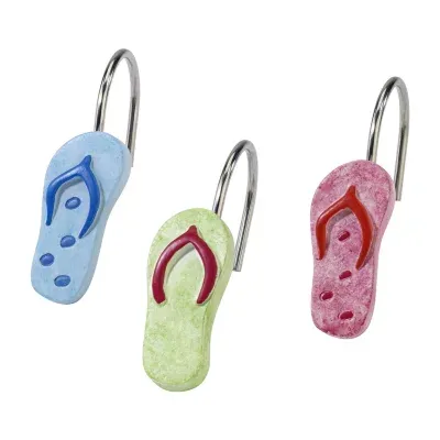 Avanti Beach Mode Shower Curtain Hooks