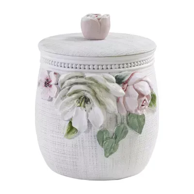 Avanti Spring Garden Hand Painted Bathroom Canister