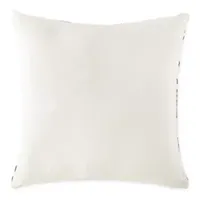 Linden Street Leaf Embroidery Square Throw Pillow