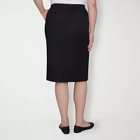 Alfred Dunner Classics Womens Pencil Skirt