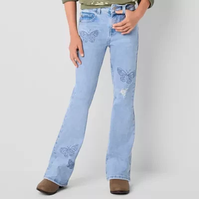 Thereabouts Little & Big Girls Flare Leg Jean