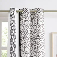 Stratford Park Anis Grommet Top Light-Filtering Set of 2 Curtain Panel