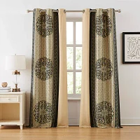 Stratford Park Austin Grommet Top Light-Filtering Set of 2 Curtain Panel