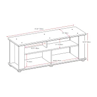 Bakersfield 48" Wood TV Stand