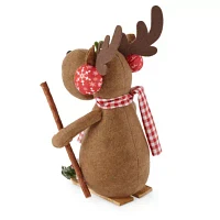 North Pole Trading Co. Deer Critter Christmas Tabletop Decor