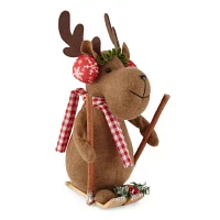 North Pole Trading Co. Deer Critter Christmas Tabletop Decor