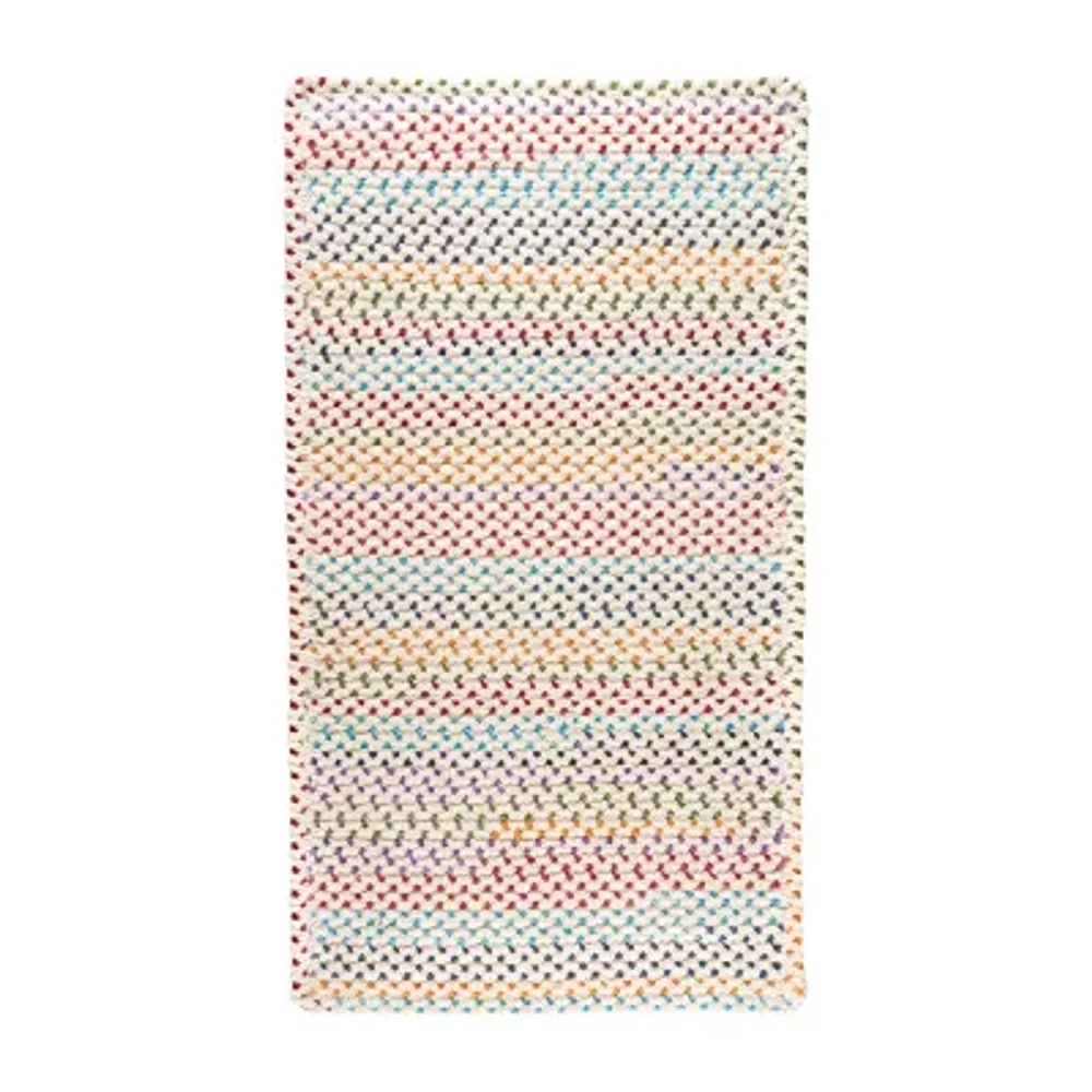 Capel Inc. Vivid Multi Braided Reversible Indoor Rectangular Area Rug