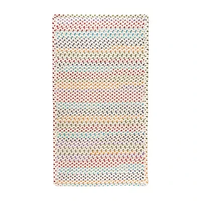 Capel Inc. Vivid Multi Braided Reversible Indoor Rectangular Accent Rug