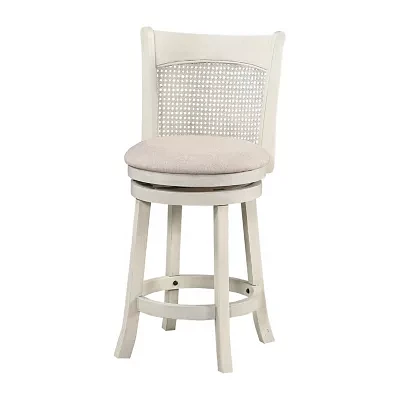 Upholstered Swivel Bar Stool