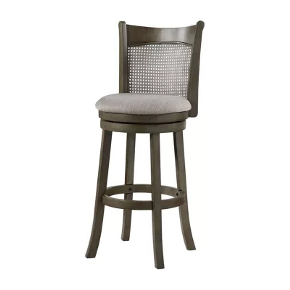 Upholstered Swivel Bar Stool