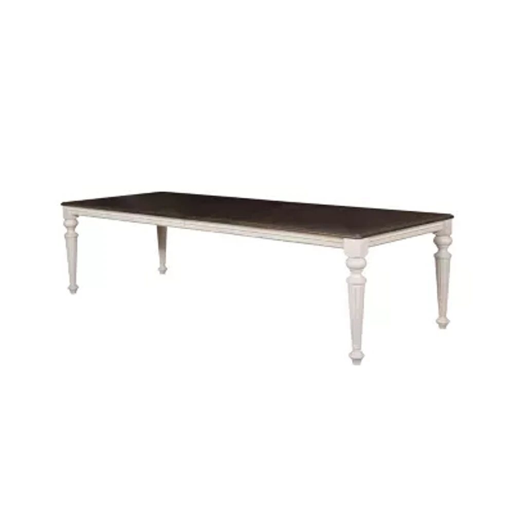 West Chester Rectangular Wood-Top Dining Table