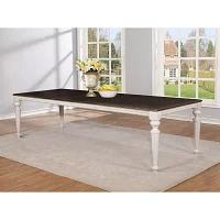 West Chester Rectangular Wood-Top Dining Table